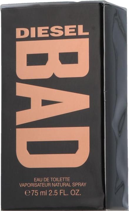 Actual product image Diesel Bad (Eau de toilette, 75 ml)