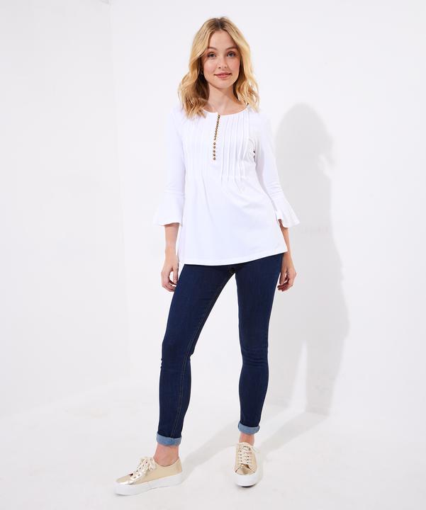 Actual product image Joe Browns Longline Button-Down Jersey Top (44)