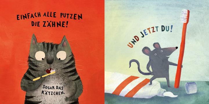 Actual product image Klever:Alle putzen Zähne! (German, Elsa Klever, 2025)