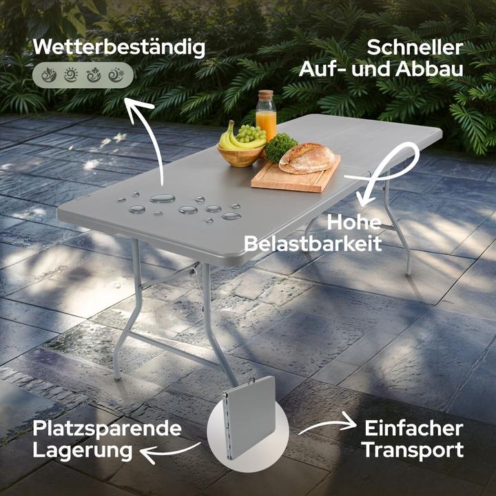 Actual product image Arebos Gartentisch (74 cm)