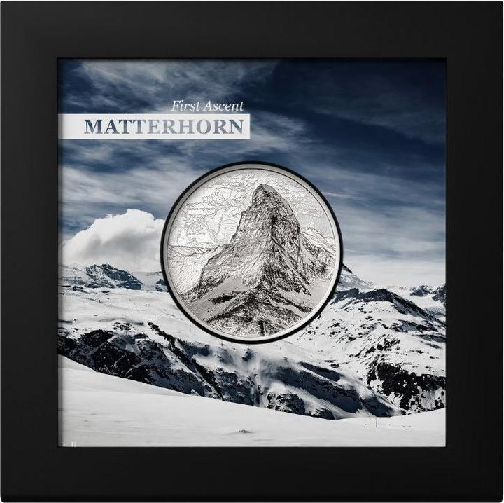 Actual product image CIT Coin Invest Silber Matterhorn 1 oz PP - Ultra High Relief 2025 (999.90, 2025)