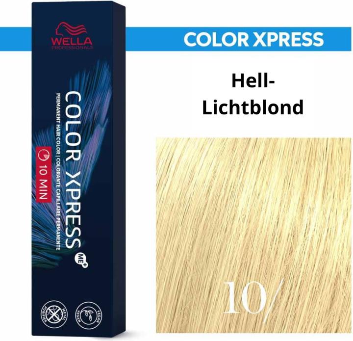 Produktbild Wella Color Xpress 10/ 60ml (10/ hell-lichtblond)