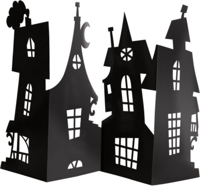 Actual product image Unique Scary house table centrepiece Halloween decoration