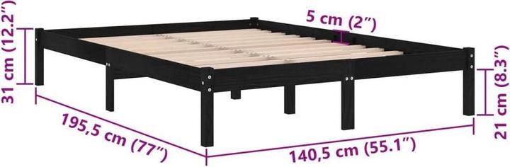 Actual product image VidaXL Edy (135 x 190 cm)