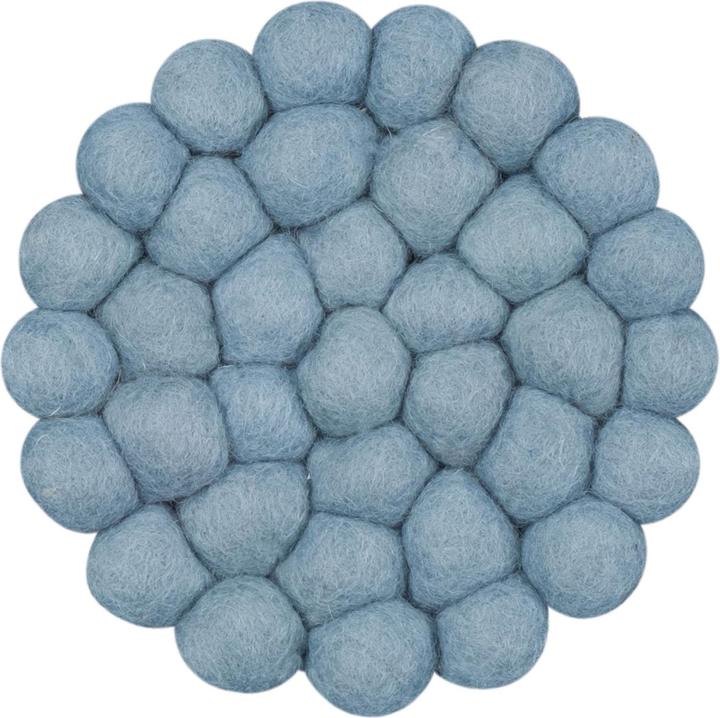 Produktbild Myfelt Mia Filzkugelteppich rund (120 x 120 cm)