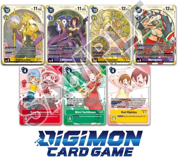 Actual product image Digimon Premium Heroines Set EN (English, Booster Pack)