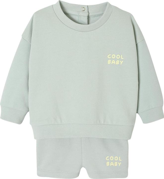Actual product image Vertbaudet Baby-Set: Sweatshirt & Shorts, mit Recycling-Polyester (68)