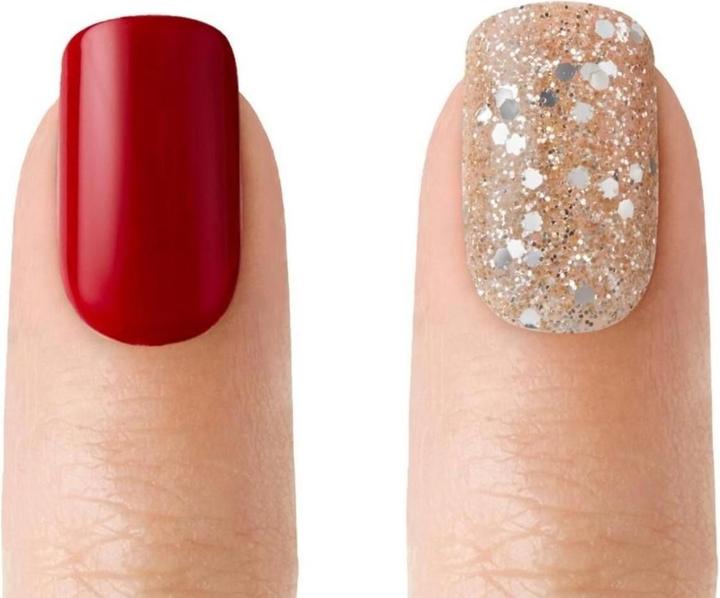 Immagine prodotto KISS ImPress Nail Kit Medio Ultimo Amore (1 pz) (Unghie artificiali, Rosso)
