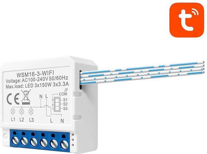 Image du produit Avatto Module de commutation intelligent WiFi WSM16-W3 TUYA (Actionneur de chauffage)