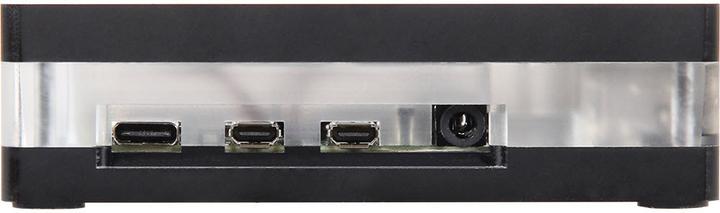 Image du produit Joy-it Étui en acrylique avec ventilateur pour Raspberry Pi 4