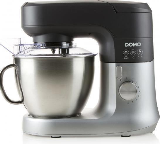 Domo Robot de cuisine Kit complet Bol 4,5 litres DO9182KR Pétrin professionnel (1000 W)