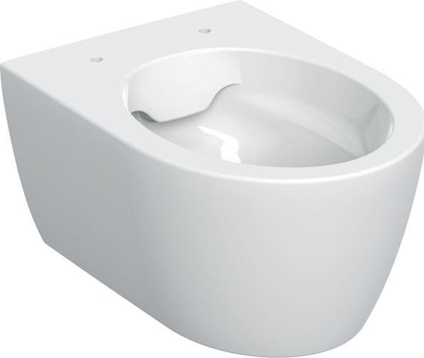 Geberit iCon Wand-WC Tiefspüler, spülrandlos, verkürzte Ausladung, 502.380.00.