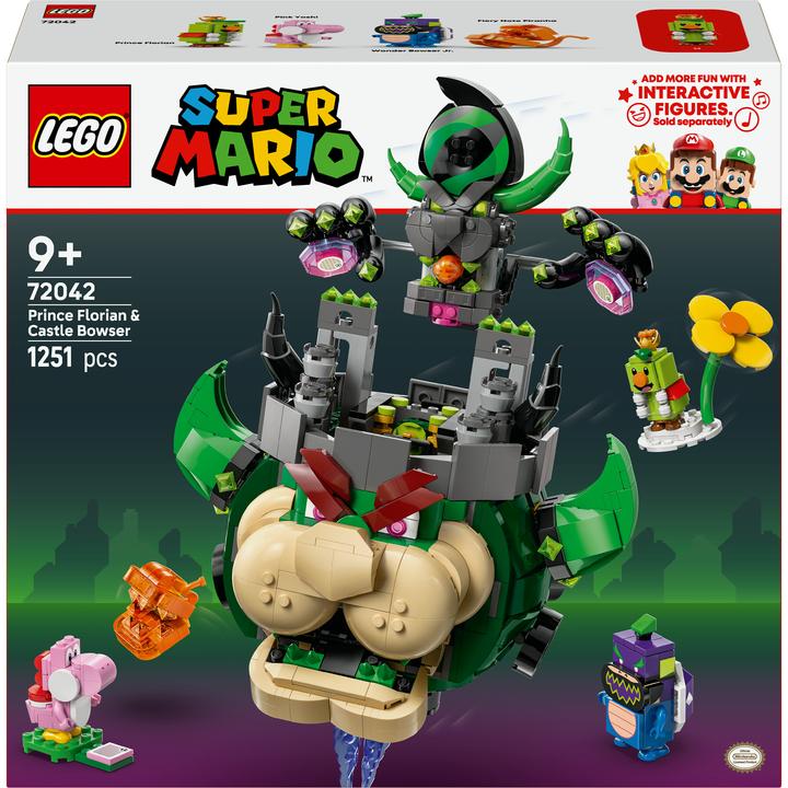 Productafbeelding LEGO Prins Florian & Kasteel Bowser (72042, LEGO Super Mario)