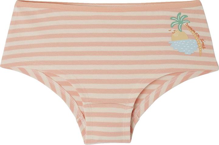 Immagine prodotto Vertbaudet Confezione da 5 pantaloncini da bambina in cotone biologico (86, Confezione da 5 pezzi)