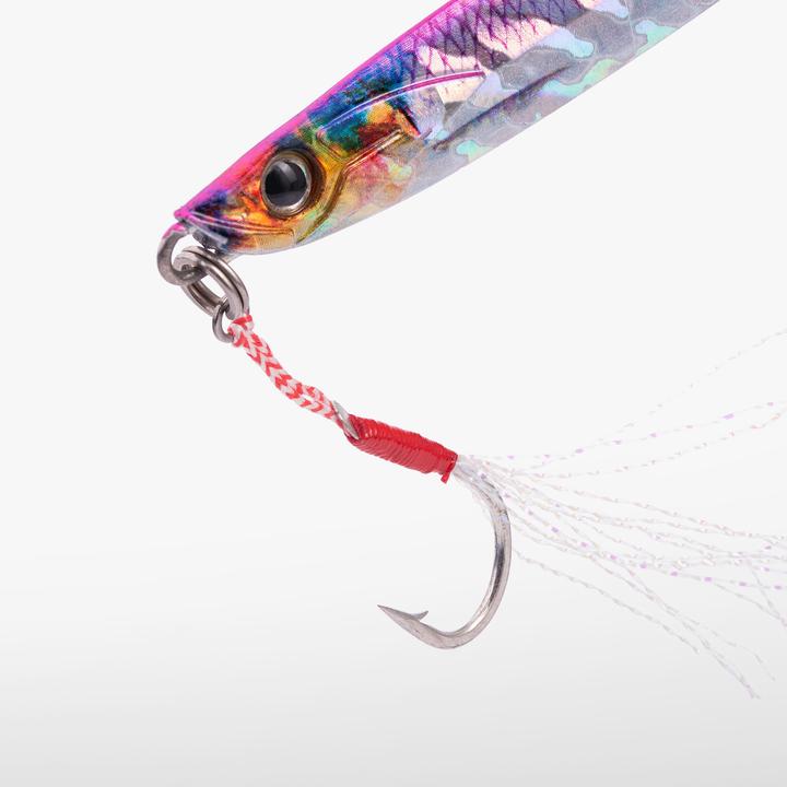 Image du produit Caperlan Casting jig biastos assist 60g Pink Herring pêche au leurre en mer (9 cm)