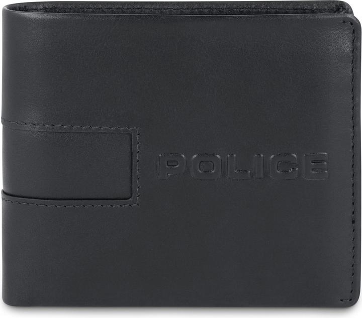 Police Geldbörse Leder 11 cm