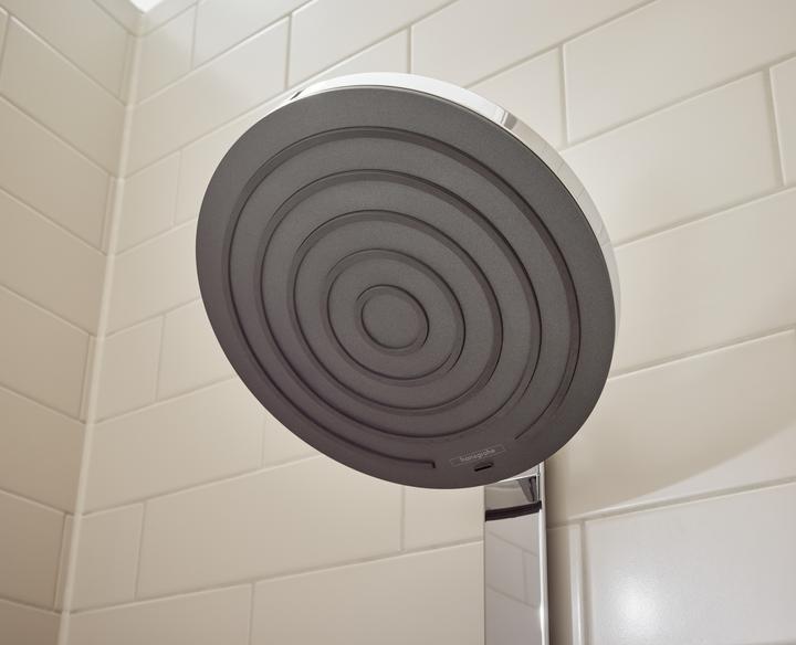 Image du produit hansgrohe Showerpipe 260 2jet avec ShowerTablet Select 400 Idem : avec EcoSmart, : couleur - chrome
