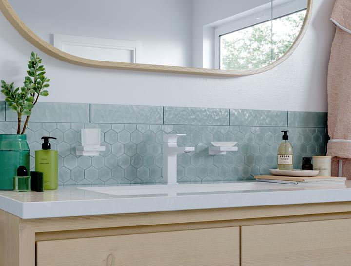 Produktbild hansgrohe AddStoris Seifenhalter, Wandmontage, mattweiss