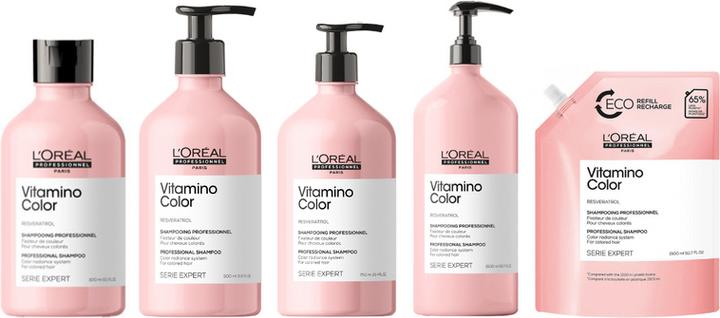 Actual product image L'Oréal Professionnel Series Expert Vitamino Colour Refill (500 ml, Liquid shampoo)