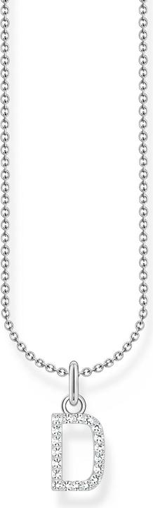 Immagine prodotto Thomas Sabo Catena con ciondolo a forma di lettera D - argento (Argento 925, 38 - 45 cm)