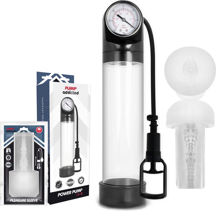 Produktbild Pump Addicted Rx9 Transparent Mit Masturbator