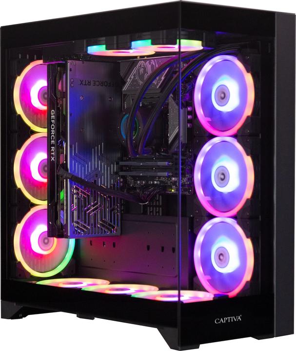 Actual product image Captiva PC Highend Gaming R83-487 (Ryzen 9 7950X3D/RTX4070 Super 12GB GDDR6X/SSD 2TB/32GB/WLAN/Windows 11 H (AMD Ryzen 9 7950X3D, 32 GB, 2000 GB, GeForce RTX 4070 Super)