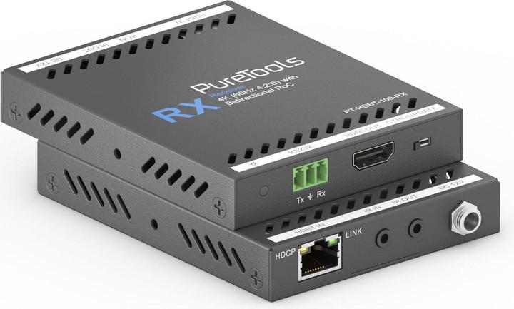 Image du produit Puretools Kit extender PT-HDBT-100 4K HDMI HDBaseT (Commutateur vidéo)