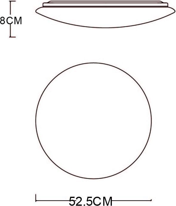 Produktbild Globo Deckenleuchte Pierre (3500 lm)
