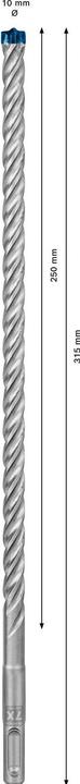 Produktbild Bosch Professional Zubehör Expert SDS plus-7X (10 Millimeter)