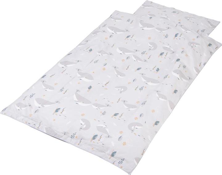 Actual product image Babytrold Junior Bedding - 100x140 - Whale (17-71HV)