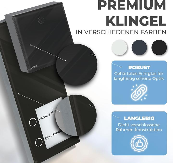 Actual product image Doorline 2-Familien-Video Türklingel