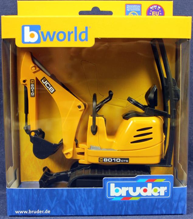 Produktbild Bruder JCB Mikrobagger 8010 CTS