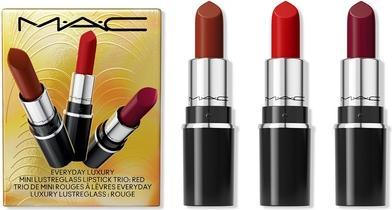 Immagine prodotto MAC Jeans Mac Everyday Luxury Mini Lustreglass Lipstick Trio Red - Pack of 3