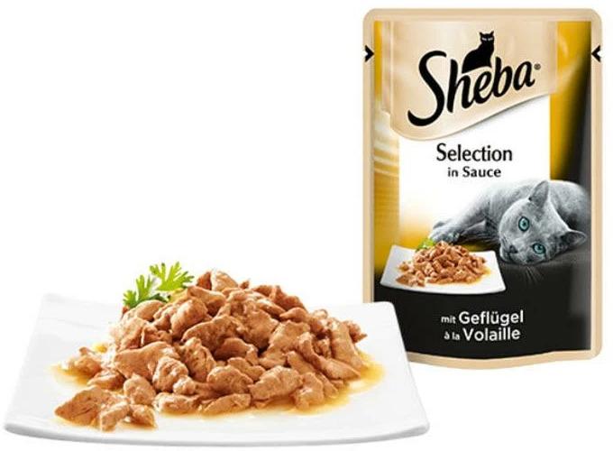 Produktbild Sheba Selection in Sauce (Adult, 40 Stk., 3400 g)