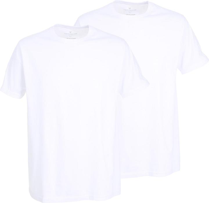 Actual product image Tom Tailor Herren-Unterhemd 2er-Pack (XXL)