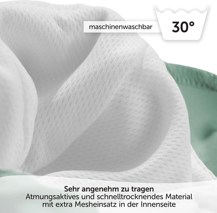 Immagine prodotto La Loona Berretti e cappelli per bambini LaLoona con protezione del collo UPF 80 - verde salvia - (50, 51)