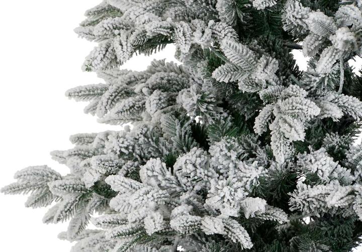 Produktbild DKD Home Decor Weihnachtsbaum Weiss grün Polyäthylen Verschneit 140 x 140 x 210 cm (210 cm)