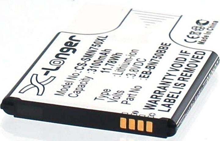 Actual product image AGI 17227 Lithium-Ion (Li-Ion) 3100mAh 3.8V Rechargeable Battery