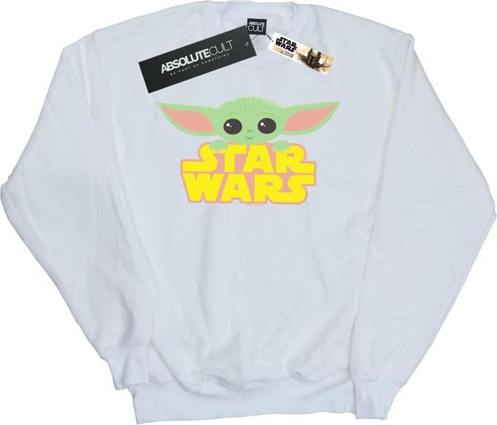Star Wars The Mandalorian The Child And Logo Sweatshirt (S)