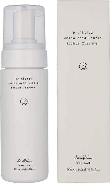 Actual product image Dr. Althea Amino Acid Gentle Bubble Cleanser with 17 Types of Amino Acids for Dry and Sensitive Skin (Foam, 140 ml)