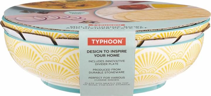Produktbild Typhoon Multi-Cuisine Schüssel und Teilerteller Set (21.50 cm, 0.85 l, 1 x)