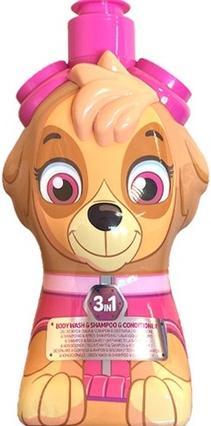 NoName Air Val Paw Patrol 2-In-1 Duschgel und Shampoo 3d für Kinder Skye 400ml
