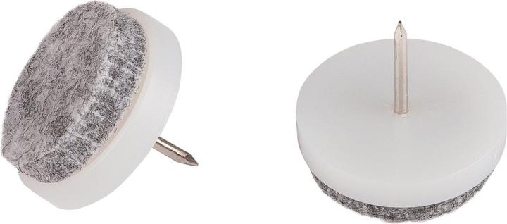 Produktbild Fix-o-moll Filzgleiter mit Stift 4 mm / Ø 24 mm 8 x (Filzgleiter, 8 Stück)