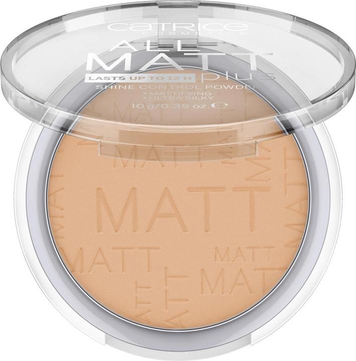 Actual product image Catrice Powder All Matt Plus Shine Control 028 Honey Beige (028 Honey Beige)