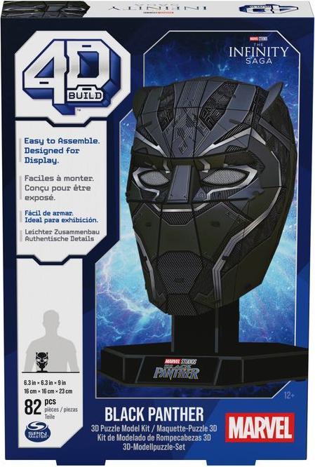 Produktbild Spin Master FDP APZ Marvel Black Panther Mask GML (82 Teile)