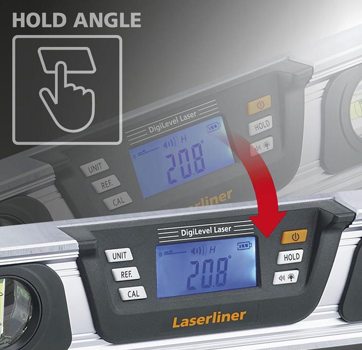 Productafbeelding Laserliner Laserwaterpas met magneet 400mm DigiLevel-LaserG40 (40 cm)