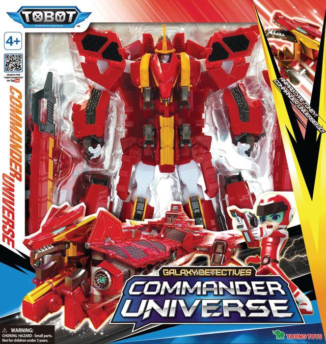 Image du produit Tobot Galaxy Detectives Transformeris COMMANDER UNIVERSE, 33 cm