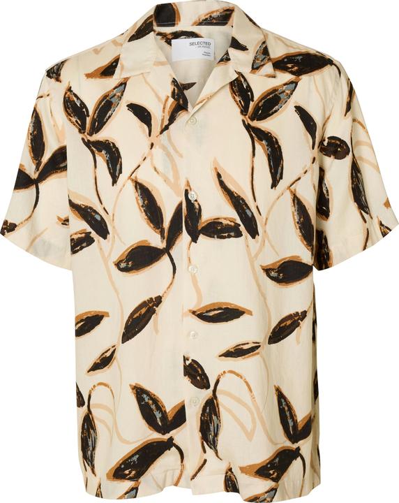 Selected Homme Print Kurzarmhemd (XL)