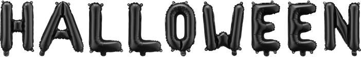 Produktbild Partydeco Foil balloon Halloween, 280x46 cm, black (1 pkt / 1 pc.) (1 x)