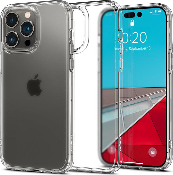 Actual product image Spigen Ultra Hybrid Case for Apple iPhone 14 Pro - frost clear (Apple iPhone 14 Pro)